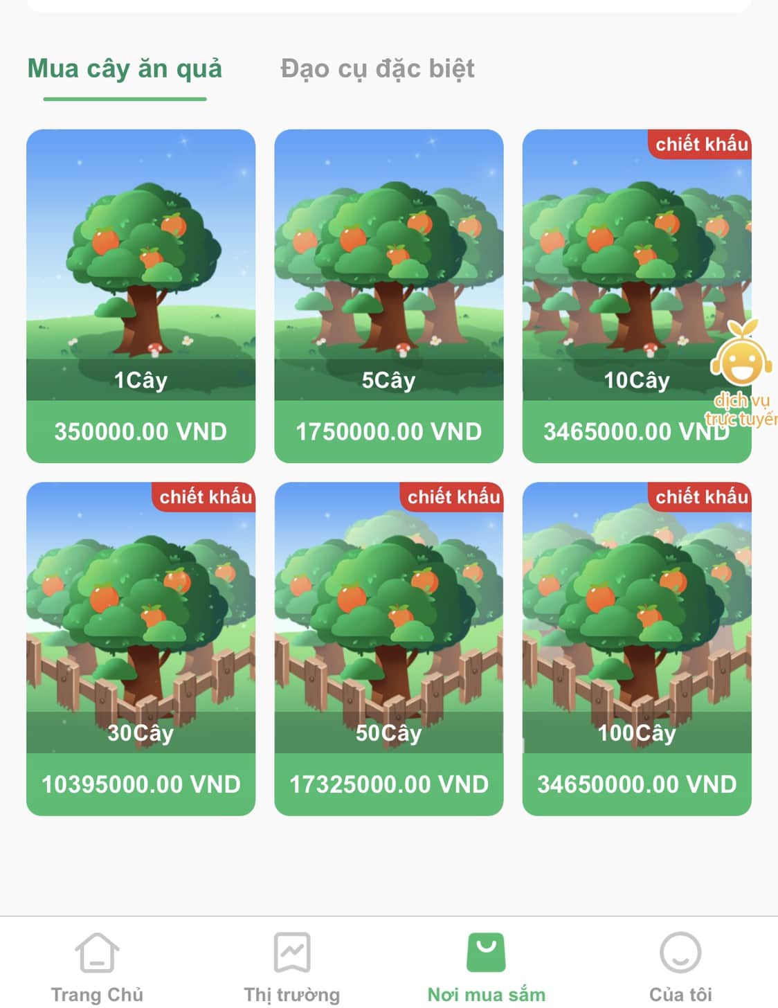 App Trồng Cây Kiếm Tiền Golden Orchard