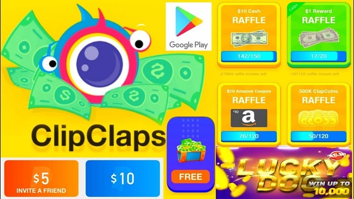 ClipClaps là một trong những Ứng Dụng Kiếm Tiền Online Trên Điện Thoại