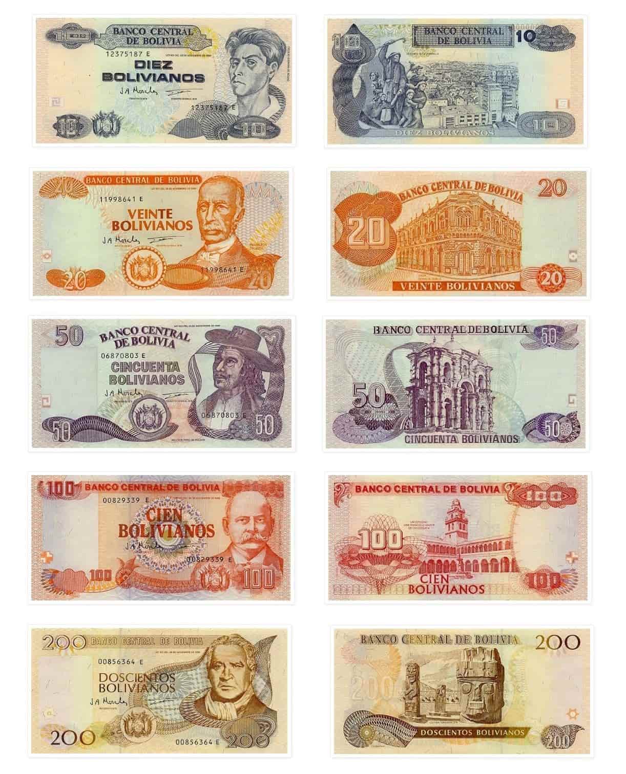 Hệ thống tiền tệ của Bolivia