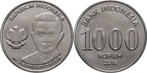 Đồng tiền xu 1000 Rp