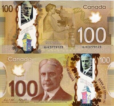 Hai mặt 100 Đô la Canada