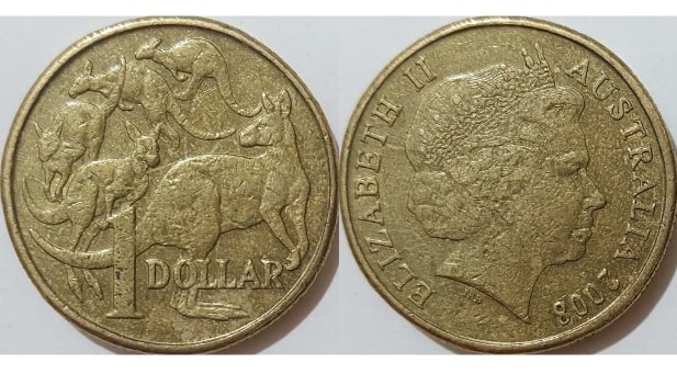 Hai mặt đồng 1 Đô la Úc