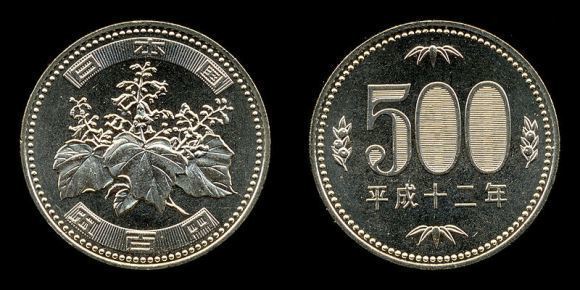 Hình Ảnh Đồng 500 Yên Nhật