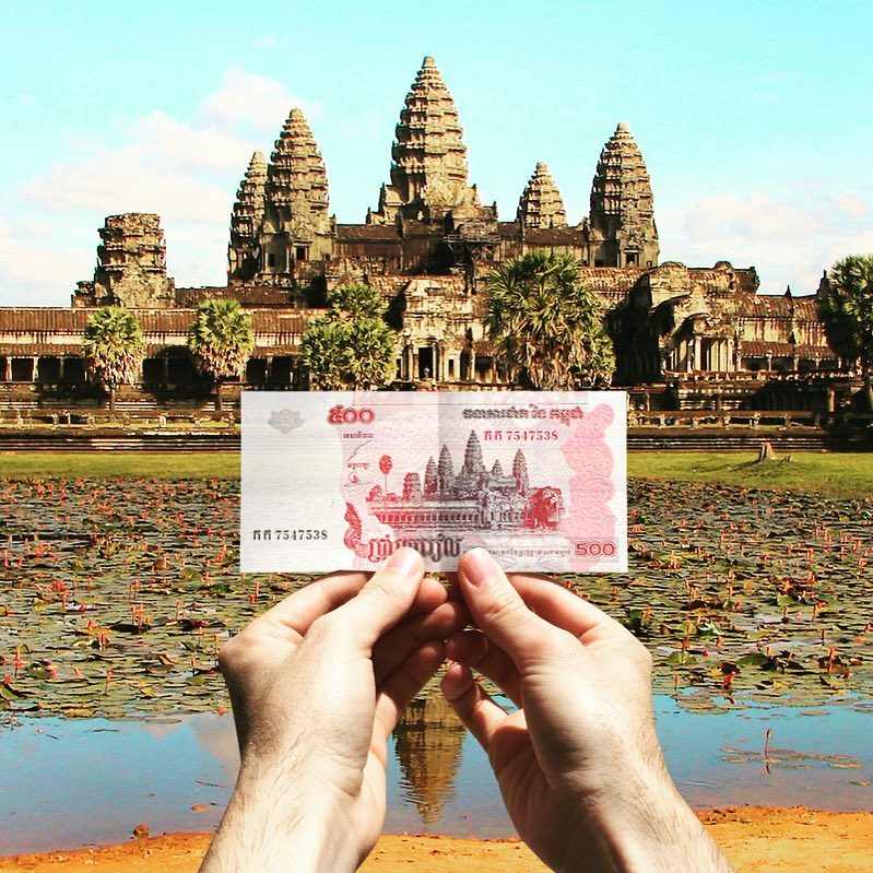 Hình nền tiền Campuchia cực đẹp