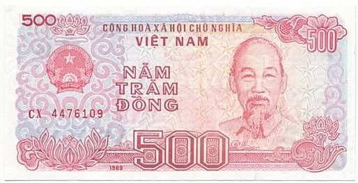 Tiền 500 đồng Việt Nam