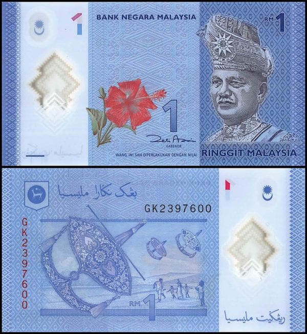 Tiền Malaysia 1 Ringgit