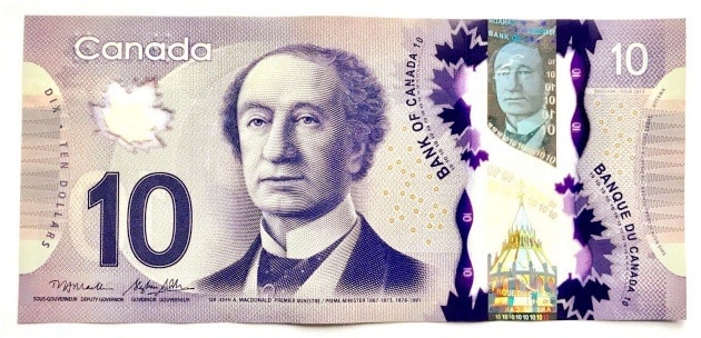 Tờ 10 Đô Canada