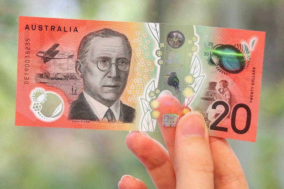 Tờ 20 Đô Úc phiên bản seri mới