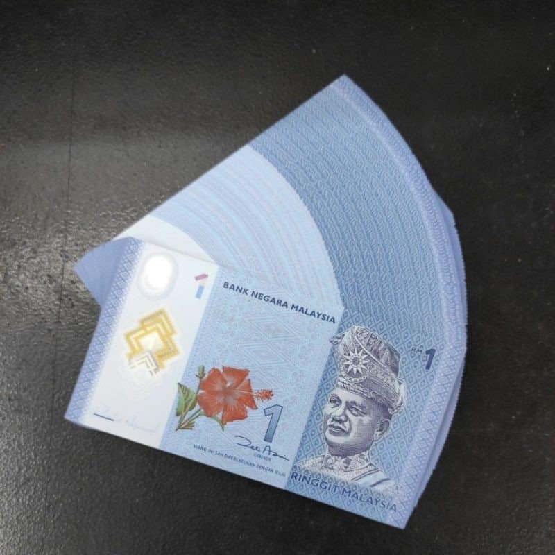 Xấp Tiền Malaysia 1 RM
