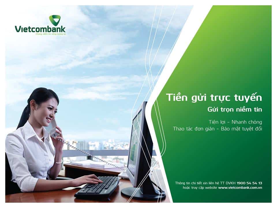 Gửi Tiết Kiệm Online Tại Vietcombank
