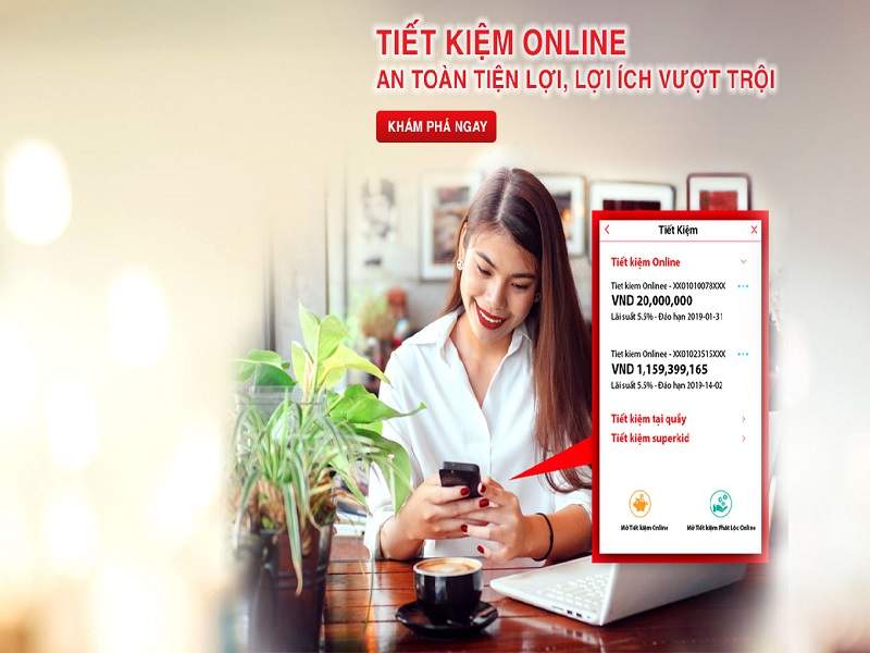 Gửi Tiết Kiệm Online Techcombank