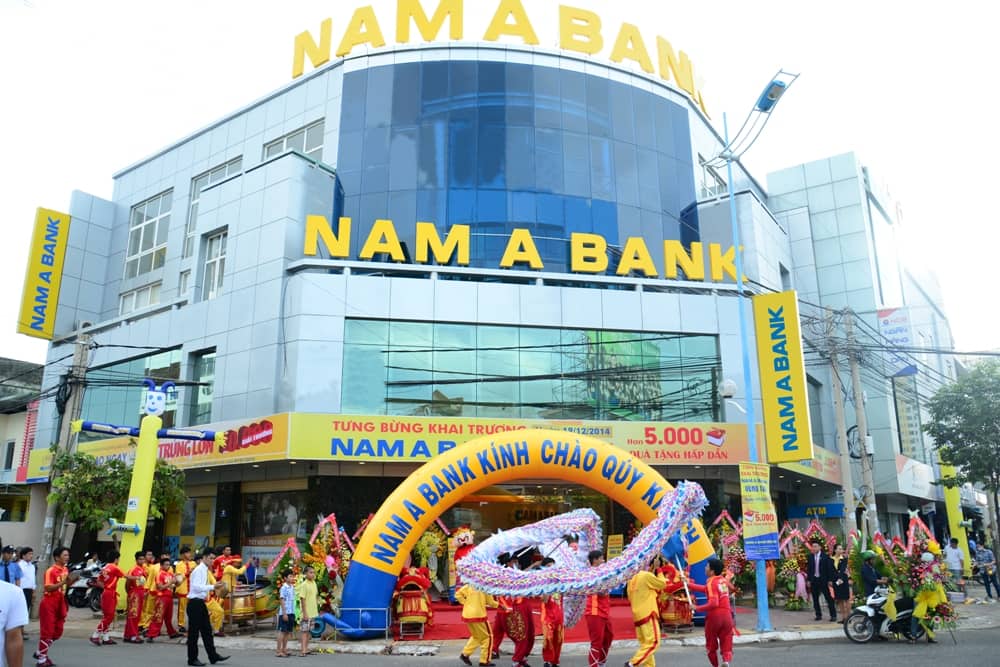 Nam A Bank có tên giao dịch đầy đủ là Ngân hàng Thương mại Cổ phần Nam Á