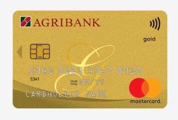 Thẻ Agribank Mastercard Gold