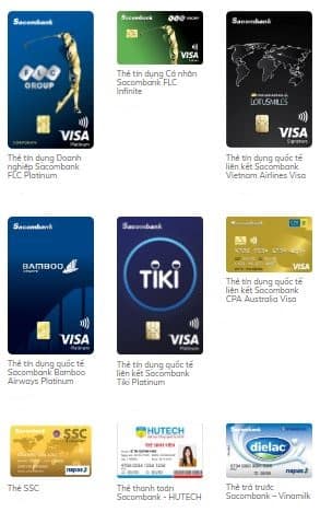 Thẻ Liên Kết Sacombank
