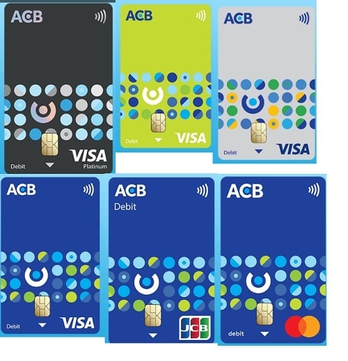 Thẻ ghi nợ quốc tế ACB