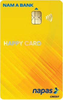 Thẻ tín dụng Nam Á Bank Happy card