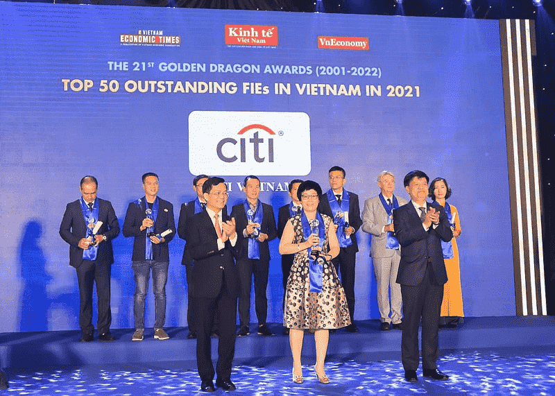 Citibank là ngân hàng quốc tế hoạt động hiệu quả nhất tại Việt Nam với hàng loạt giải thưởng