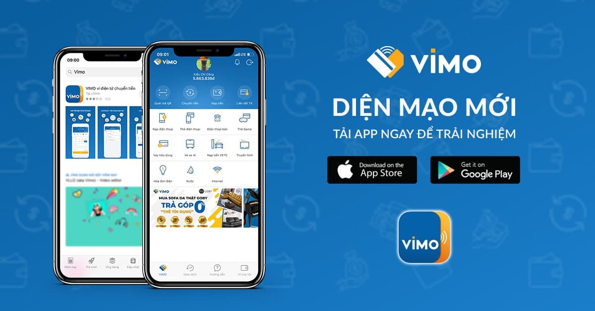 Truy cập app Vimo chính thức