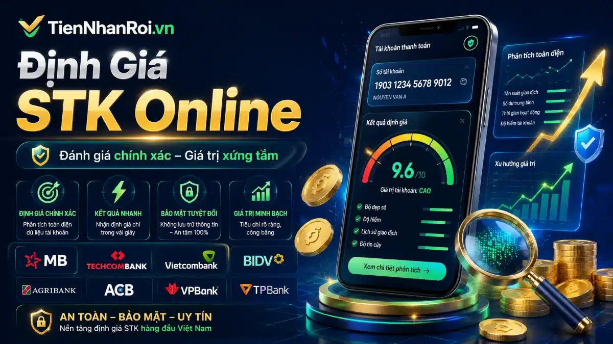 Định Giá STK Ngân Hàng