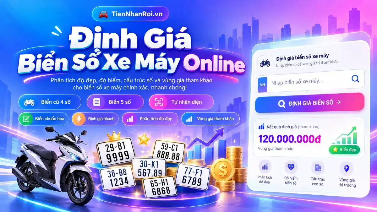 Định Giá Biển Số Xe Máy
